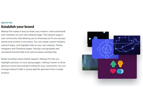 meetup establish your brand