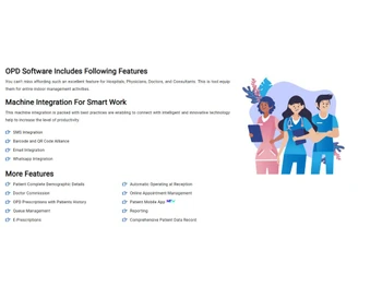 sara opd management software-features