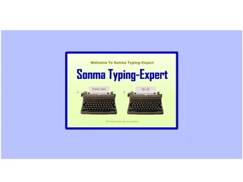 sonma typing expert multilingual