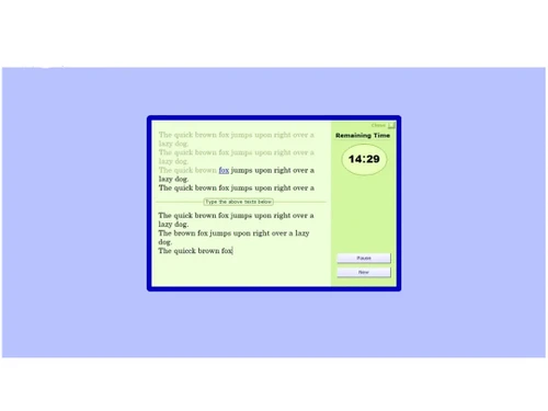 sonma typing expert typing test