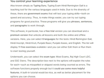 remington gail typing software typing exams