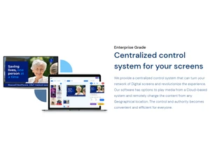 wilyer digital signage centralized control