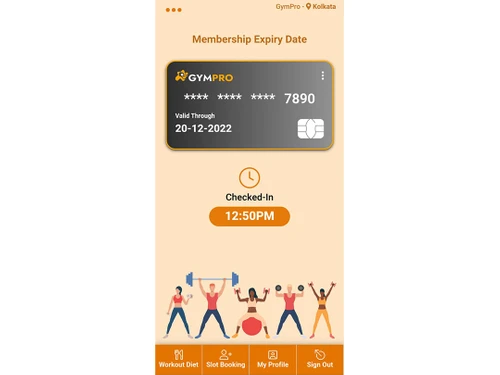 gympro membership card
