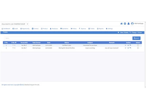 officielcrm tickets