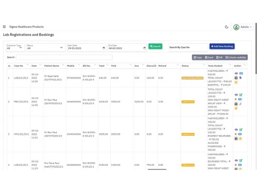 sigma lab registrations