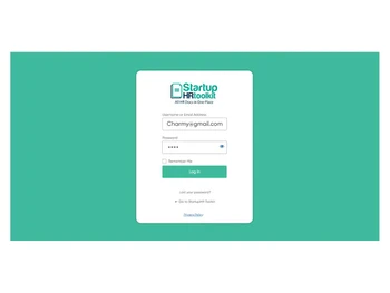 startuphrtoolkit login