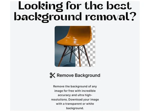 cleanup pictures remove background