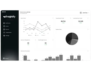 Freightify dashboard