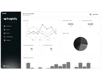 Freightify dashboard