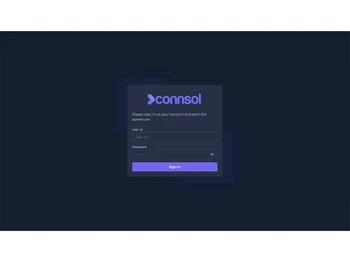 connsol login