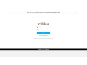 cyberdesk login