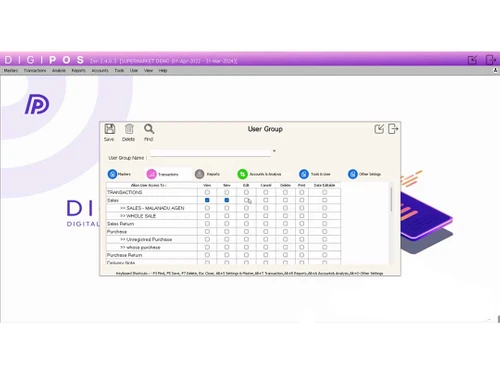 digipos bill of material