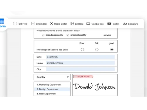 pdf reader pro-software-radiobutton