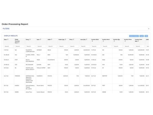 ankpa oder processing