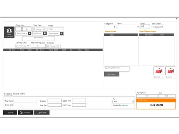 tailormate invoicing
