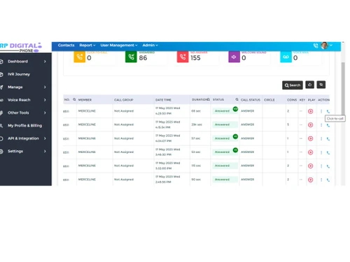 RP DigitalPhone IVR voice