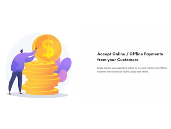 dinobook accept online payment