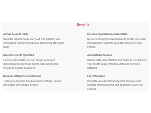 effitrac asset management business intelligence