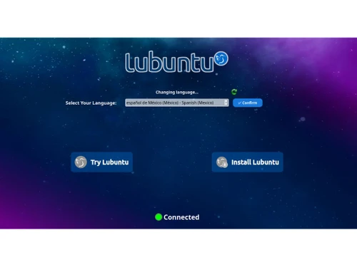 Lubuntu language