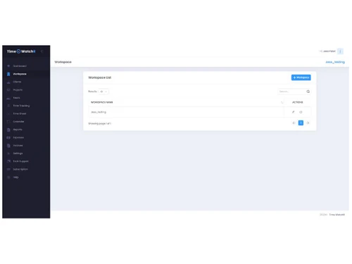 timewatchr workspace list