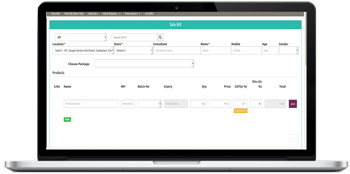 MOCDOC Pharmacy sale bill
