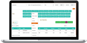 MOCDOC Pharmacy product wise entries
