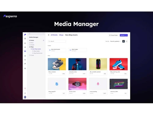 Experro media manager