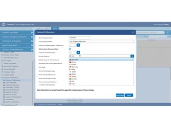 freezerpro-preferences