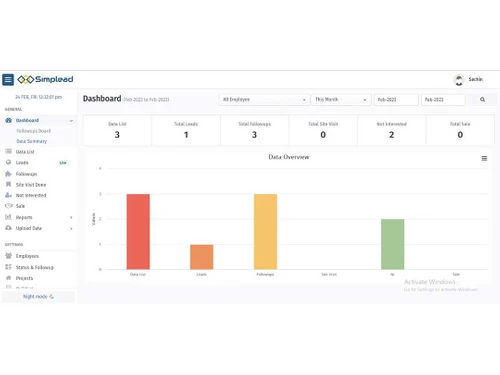 simplead data list
