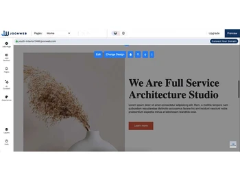 JoonWeb Website Builder pages