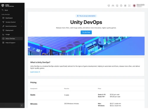Unity devops