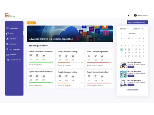 melimu dashboard