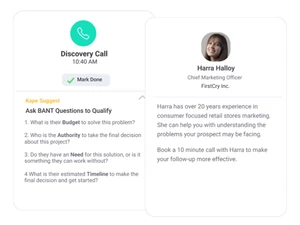 kape AI based Suggestions to Close Deals Faster