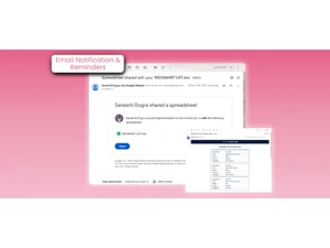 Email Notification and Reminders
