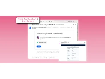 Email Notification and Reminders