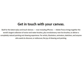 Adobe fresco Largest collection of vector and raster brushes