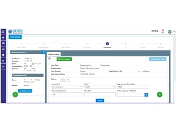 foster-crm lead details