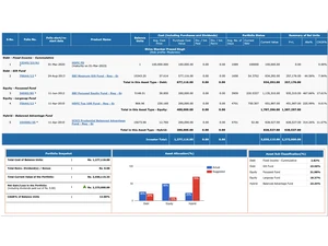 arm fintech financial dashboard