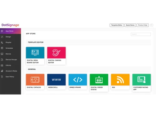 dotsignage dashboard