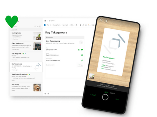 Evernote Bring your schedule and notes together