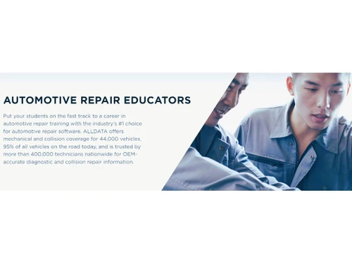 Alldata automotive repair educators