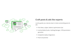 Loomly-Create outstanding posts & ads