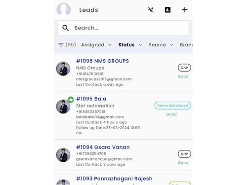 dovyo leads assigned
