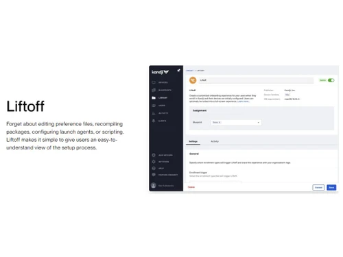 kandji-Easy to understand setup process