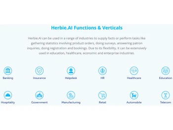Herbie ai Functions and Verticals