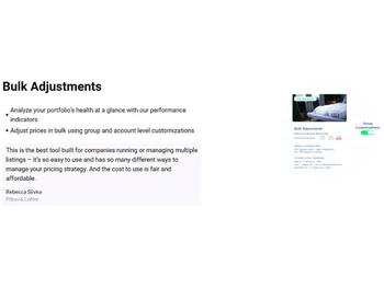 PriceLabs bulk adjustment