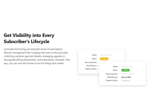 Chargebee Subscription Lifecycle Management