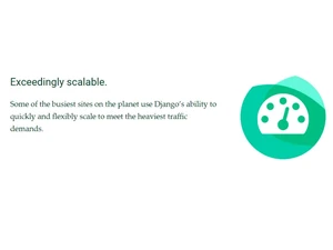 Django exceedingly scalable
