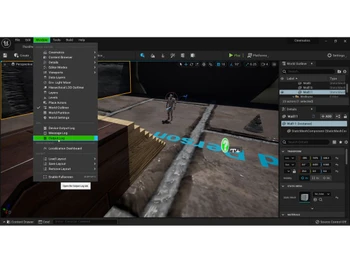Unreal Engine window