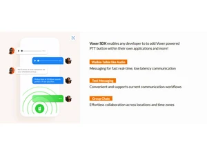 Voxer walkie talkie like audio